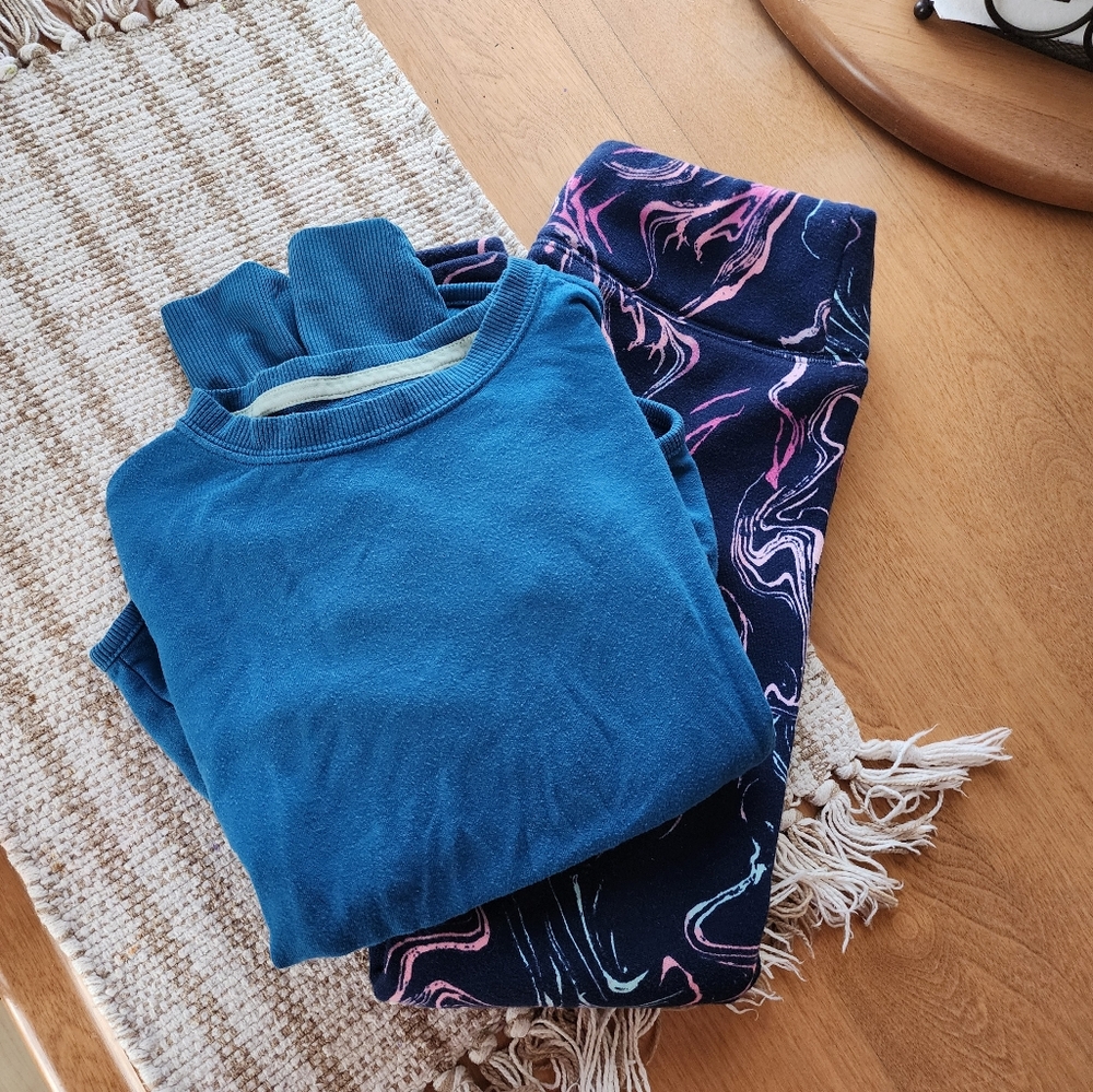 Girls Winter Athletic Outfit